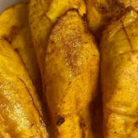Fried Plantains · Fried ripe plantains.