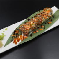 Tnt Roll · Salmon, tuna, eel, avocado, cream cheese, tempura style with eel sauce and spicy.