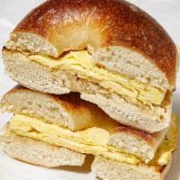 Egg Sandwich · Your Choice of Bagel.  Just Egg. No Cheese. No Meats