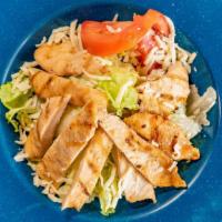 Chicken Caesar Salad · Comes with your choice of style.