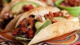 Soft Tacos · Your choice of freshly grilled meat or veggies served in 3  soft tortillas
