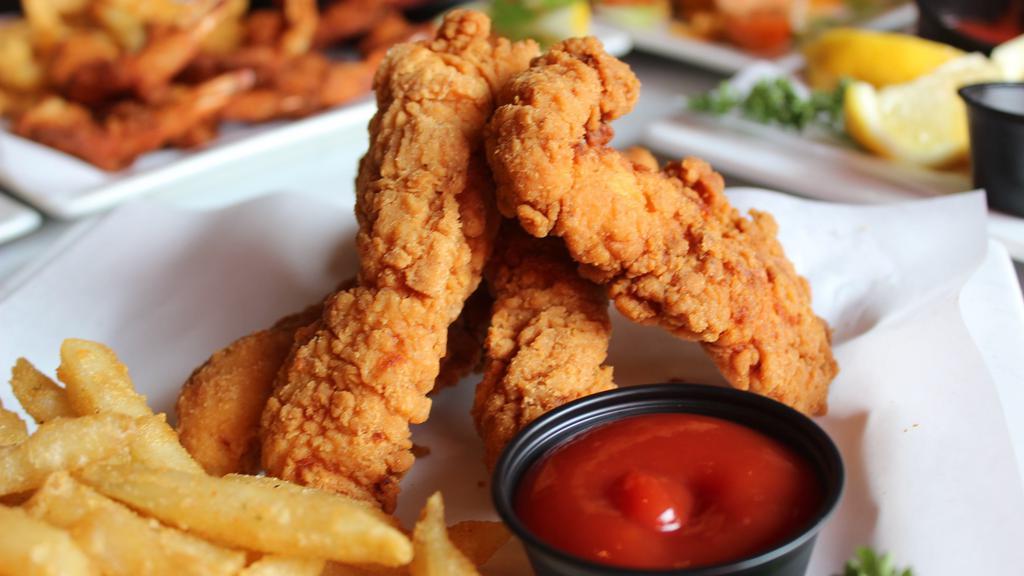 Chicken Tenders · 4 Piece Chicken Tender Meal with a side order of French Fries!