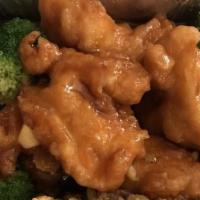General Tso'S Spicy Chicken / 左宗雞 · Deep-fried meaty tenderloin then sautéed in sweet sauce and glazed with hot oil. Served with...