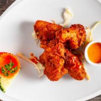 La Na Wings · Crispy wings with special house made spicy sauce