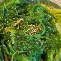 Seaweed Salad · Seaweed and lettuce with sesame oil.