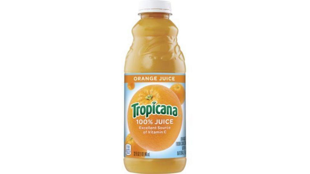 Tropicana 100% Orange Juice (32 Oz) · 