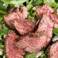 Steak Tips Salad · Come with pita bread and dressing on the side.