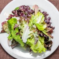 Greens And Reds Salad · Locally grown lettuces with a red wine vinaigrette