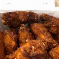 Honey Garlic Wings · 12 pieces