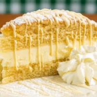 Lemon Italian Cream Cake · 