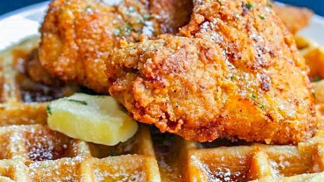 2 Dolla Mumbo Wing Special  · Deep fried chicken wings served with Washington DC`s Mumbo Sauce. On top of our signature Belgium styled Waffle.