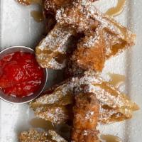 Chicken And Waffles · maple syrup, red pepper jam, honey-thyme butter