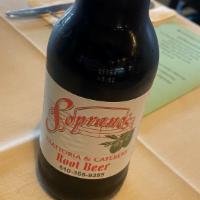 Soprano Handcrafted Italian Soda · 12.oz Root Beer