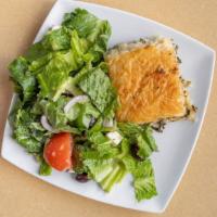 Greek Salad Platter · Feta cheese, black olives and anchovies.
