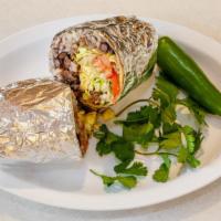 Burritos · Served with rice, beans, lettuce, pico de gallo, and your choice of meat. Add Extra Cheese, ...