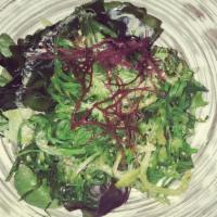 Seaweed Salad · Mixed greens • seasoned chuka wakame • sesame dressing