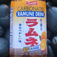Orange Ramune · Orange flavored Japanese soda