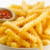 French Fries (Sm) · Crispy and golden brown potato fries.