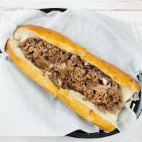 Cheesesteak · Hand cut Ribeye with your choice cheese. With or without onions.