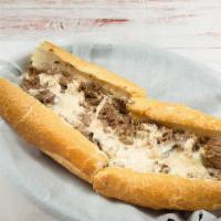 Chipotle Cheesesteak · Hand cut Ribeye cooked with our homemade chipotle sauce and your choice of cheese. With or w...