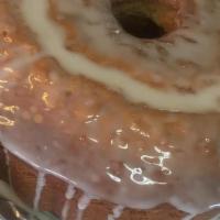 7Up Pound Cake  · 7up Pound Cake with a Lemon Glaze.  Baked in house using fresh ingredients.