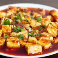 Mapo Tofu · Spicy.
*Rice is not included*