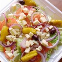 Tossed Salad · With olive oil and lemon vinaigrette.