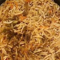 Goat Biryani · Marinated in house special spices and dum cooked with basmati rice to enhance the flavour wi...