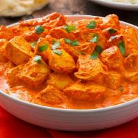 Chicken Tikka Masala · Boneless grilled chicken cooked with tomato, special spices & touch of cream