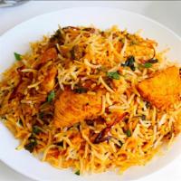 Boneless Chicken Biryani · Boneless Biryani is an authentic Hyderabadi rice dish which is a popular Dum Biryani recipe ...