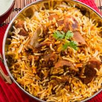 Hyderabadi Goat Biryani · Goat Biryani is an authentic Hyderabadi rice dish which is a popular Dum Biryani recipe of G...