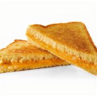 Grilled Cheesy · All-Natural American cheese melted on Texas toast.