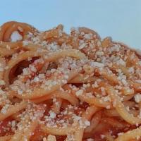 Kid'S Pasta · campanelle pasta with or without san marzano tomato sauce