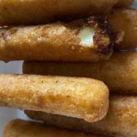 8 Piece Mozzarella Sticks · Most popular. Deep-fried cheese sticks. Crispy on the outside, gooey on the inside. Served w...