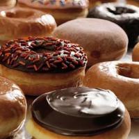 Donuts - Single  · Request:  Chocolate Iced Ring, Glazed Ring, Sprinkle, Strawberry, Boston Cream, Vanilla Crea...