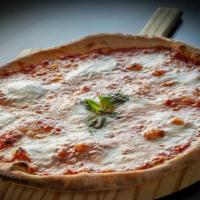 Margherita · San Marzano ground tomato, mozzarella cheese, basil