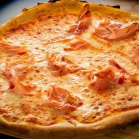 Cotto · San Marzano ground tomato, mozzarella cheese, Parma's ham