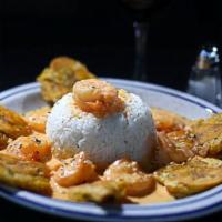 Camarones Al Ajillo · Sauteed shrimps with herbs, garlic and sherry
