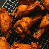 Jumbo Bone-In Wings · 5 Fresh Jumbo wings cooked fresh and then tossed in your choice of one of our sauces. Served...