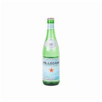 San Pellegrino · Pellegrino natural sparkling mineral water from natural springs in Val Brembana in the footh...