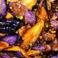 Eggplant With Spicy Garlic Sauce · Spicy.