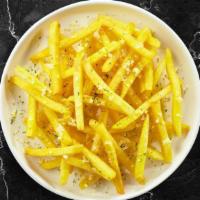 Cheese Frydays · (Vegetarian) Idaho potato fries cooked until golden brown and garnished with salt and melted...