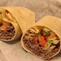 Chipotle Steak & Cheese Wrap · Our signature chipotle sauce is made from scratch and has the perfect little kick. When cook...