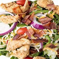 Bacon & Chicken, Ranch Salad · Our garden fresh salad topped with crispy Oscar Mayer bacon and our fresh and juicy, all whi...