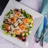 Yia Yia Lea'S Grilled Shrimp Salad · A 