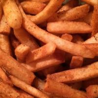Old Bay Fries · Seasoned with old bay spices.