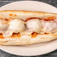 Meatball With Provolone Sub · 