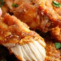Chicken Tenders · Our homemade recipe - crispy, panko-breaded chicken tenders.