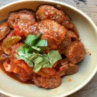 Talula'S  Sausage & Peppers · Sweet Italian Pork Sausage, Bell Peppers, Onion, Tomato, Butter, Red Wine, Herbs

*CONTAINS:...
