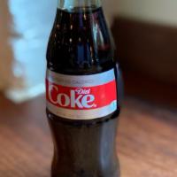Diet Coca-Cola · 8oz glass* bottle of Diet Coca-Cola
*Requires bottle opener